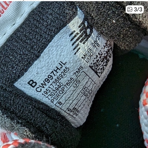 New Balance Black and White / Colors Classics Sneakers 8 - Picture 2 of 10